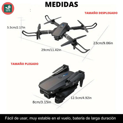 DRONE W8 PRO MAX - 2026, CON INTELIGENCIA ARTIFICIAL -  FOTOS Y VIDEOS EN 4K