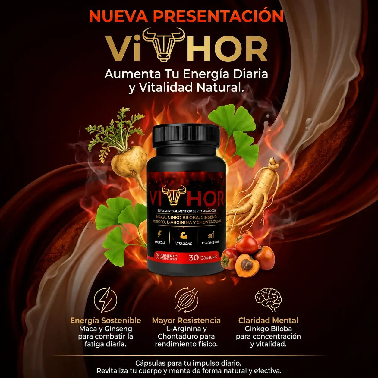 VITHOR MAX - Recupera Tu Energía, Resistencia y Rendimiento.