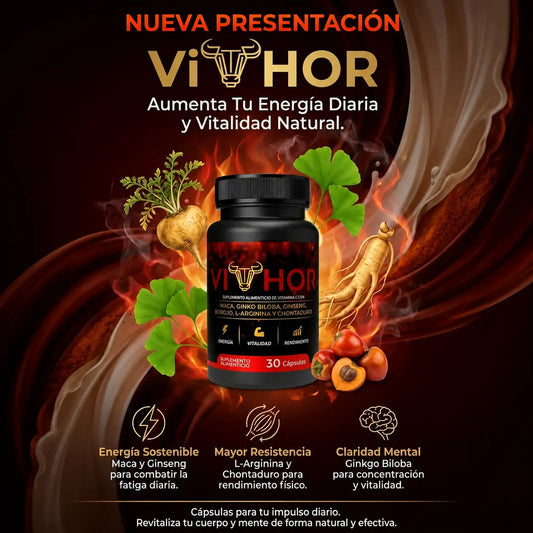 VITHOR MAX - Recupera Tu Energía, Resistencia y Rendimiento.