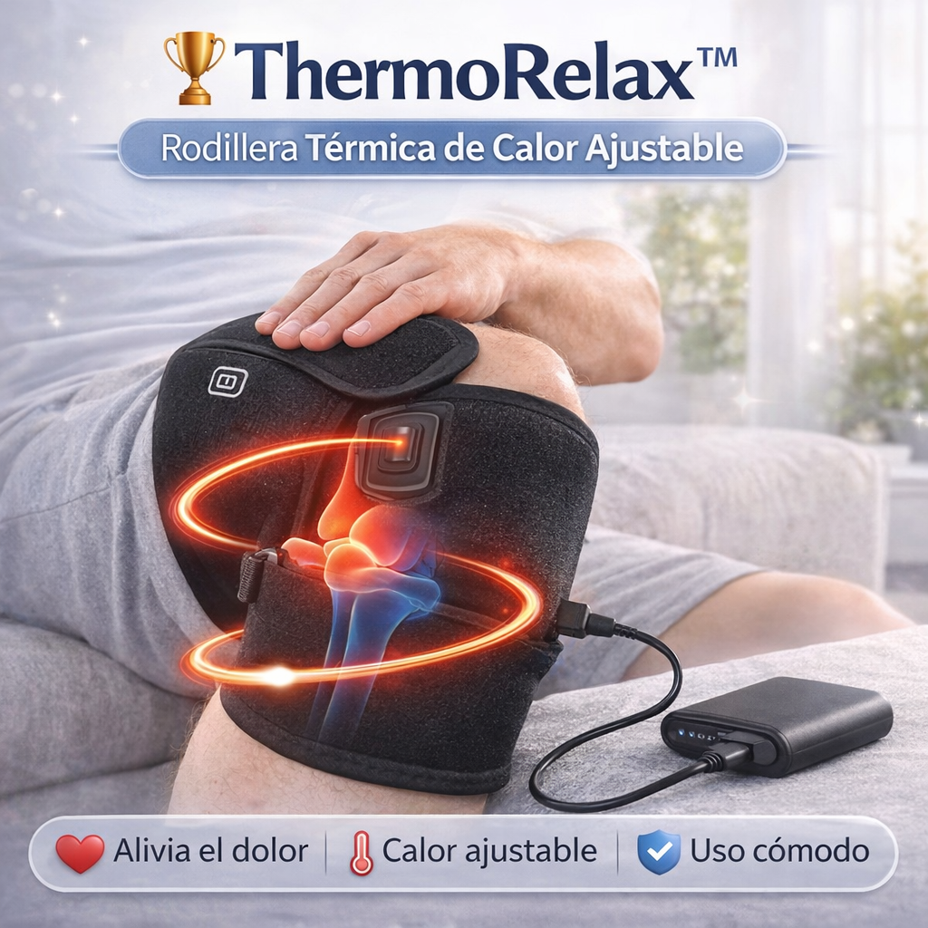 Rodillera Térmica - Alivia el Dolor Rápidamente