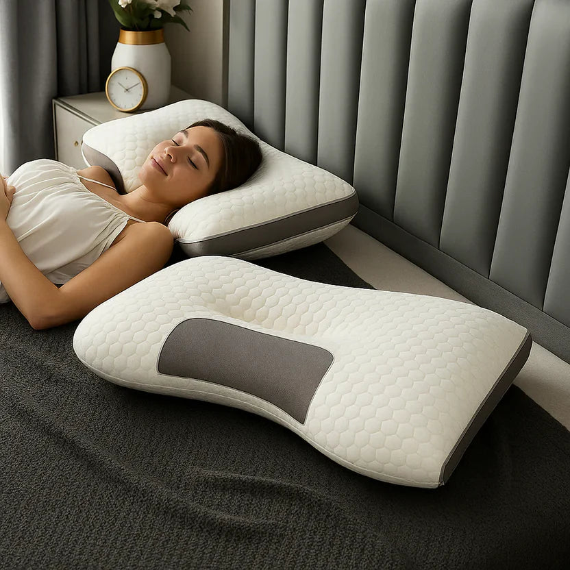 Almohada CerviLux™ - PAGA 1 y LLEVASE 4 - Redescubre el placer de despertar sin dolores