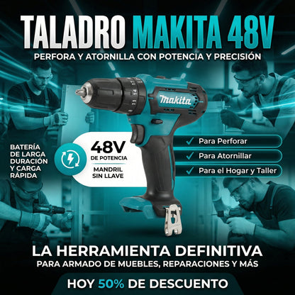 TALADRO MAKITA IMPACTO PORTATIL AZUL